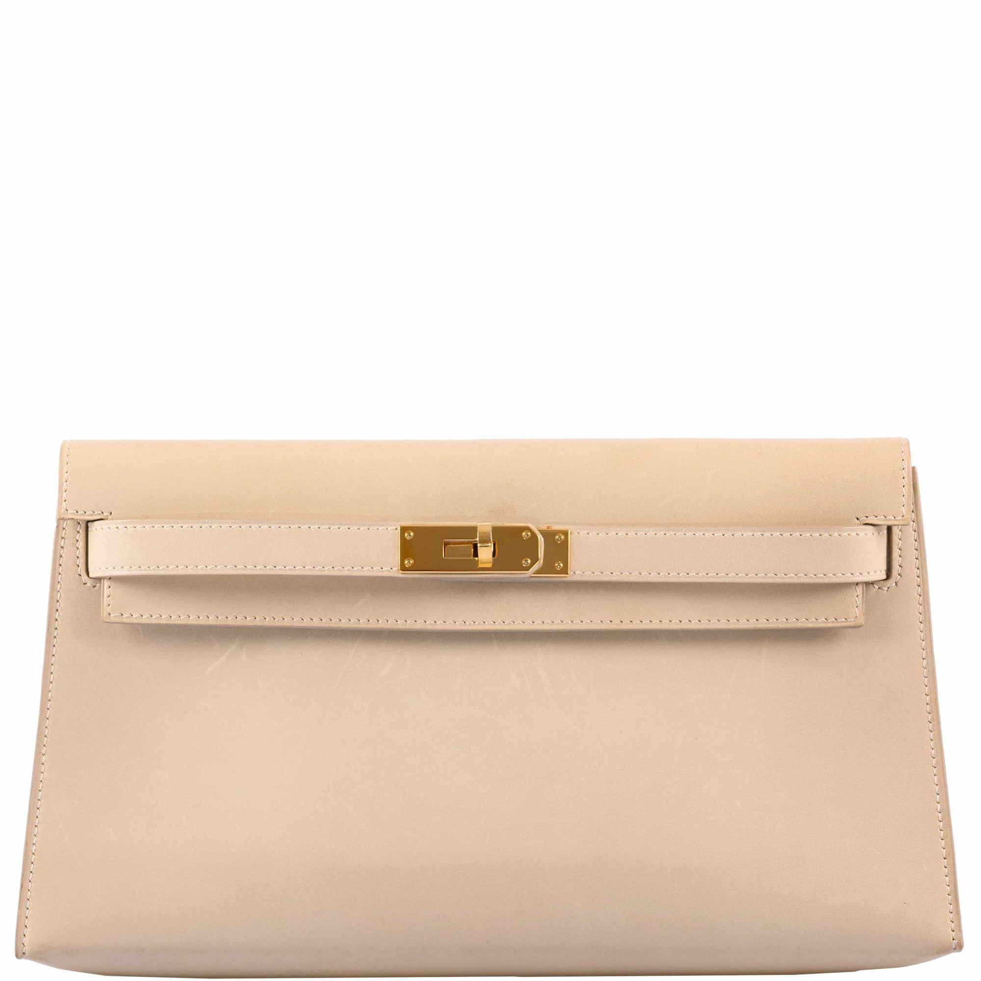 Hermès Kelly Élan Parchemin Box Calf Gold Hardware