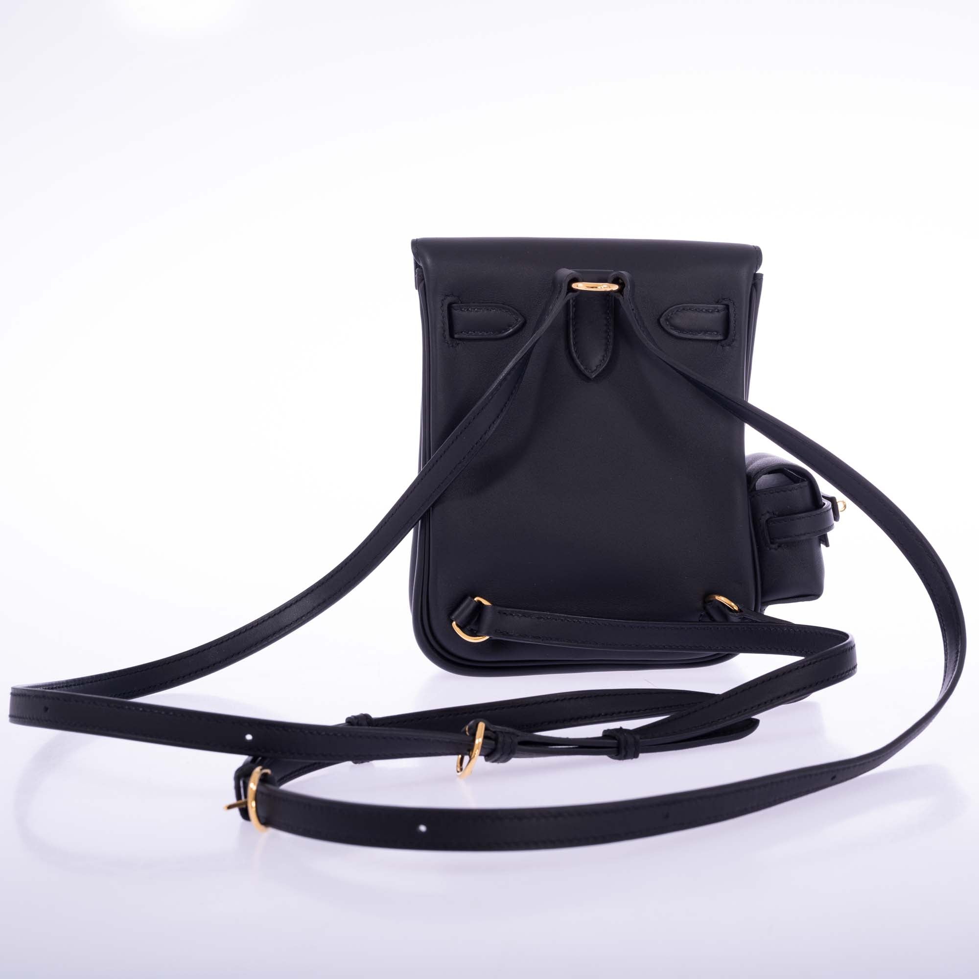 Hermès Kelly Jump Bag Black Swift Leather Gold Hardware