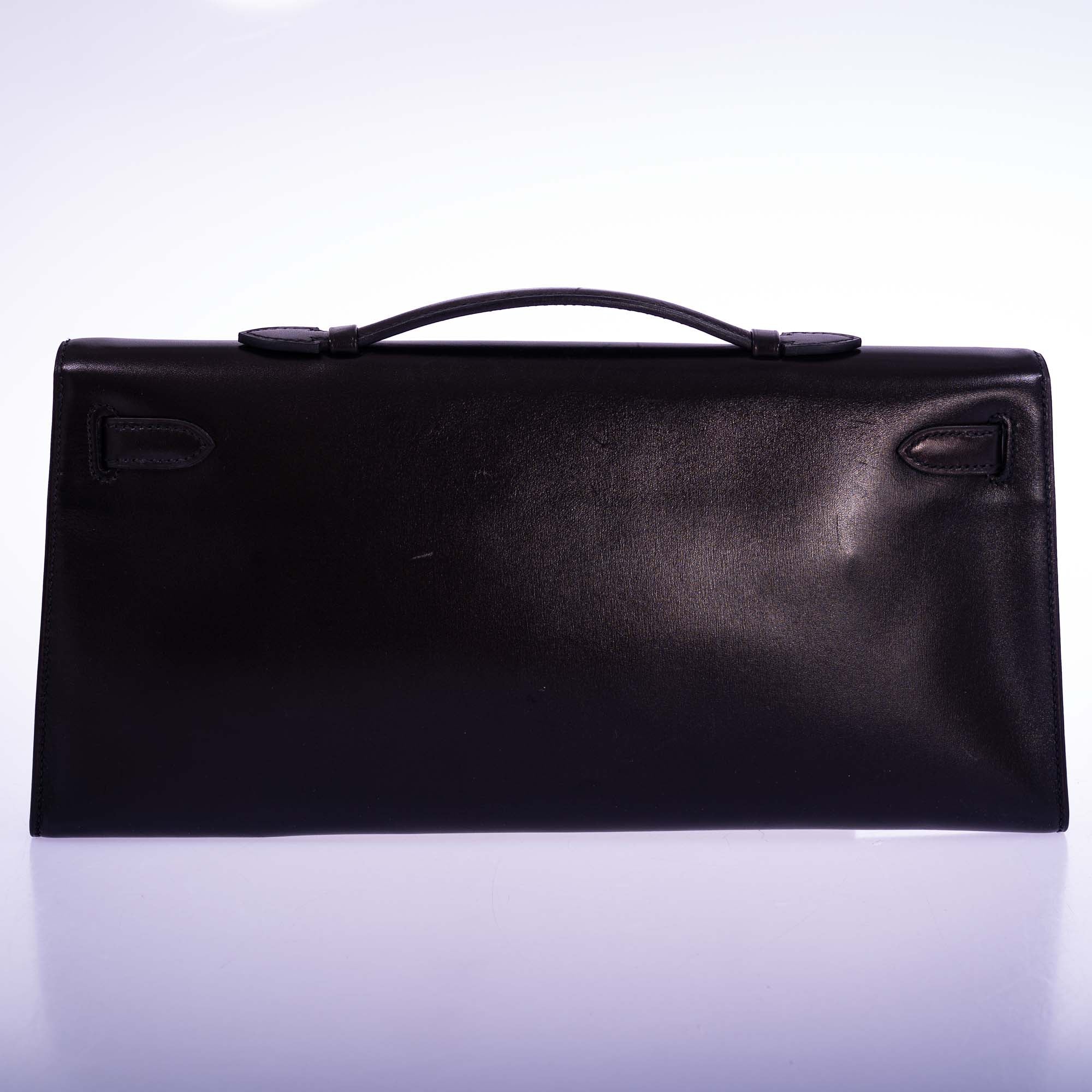 Hermès Kelly Longue Black Box Palladium Hardware