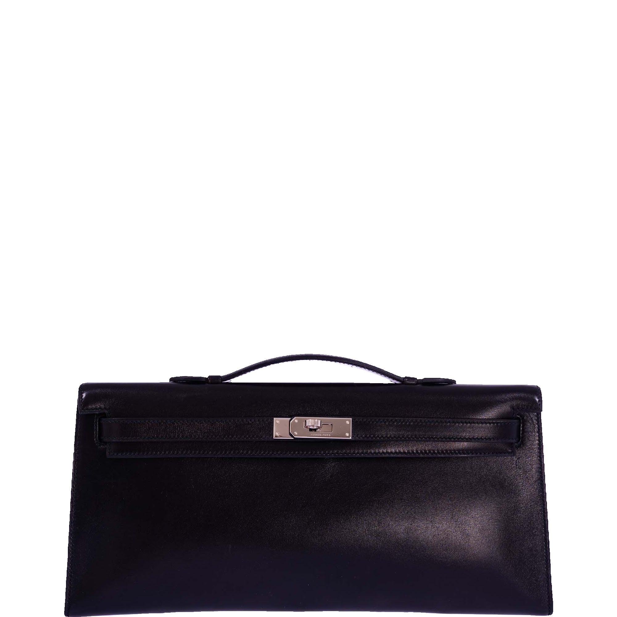 Hermès Kelly Longue Black Box Palladium Hardware