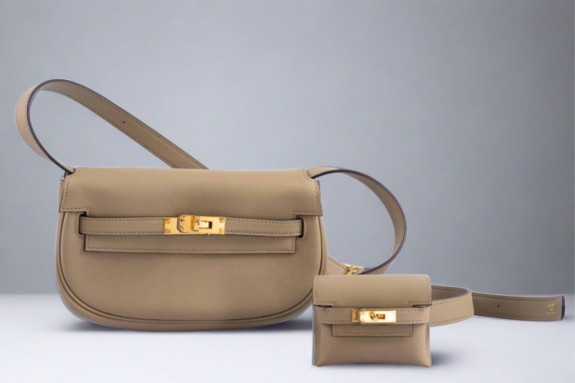 Hermès Kelly Moove in Beige Marfa Swift Leather Gold Hardware