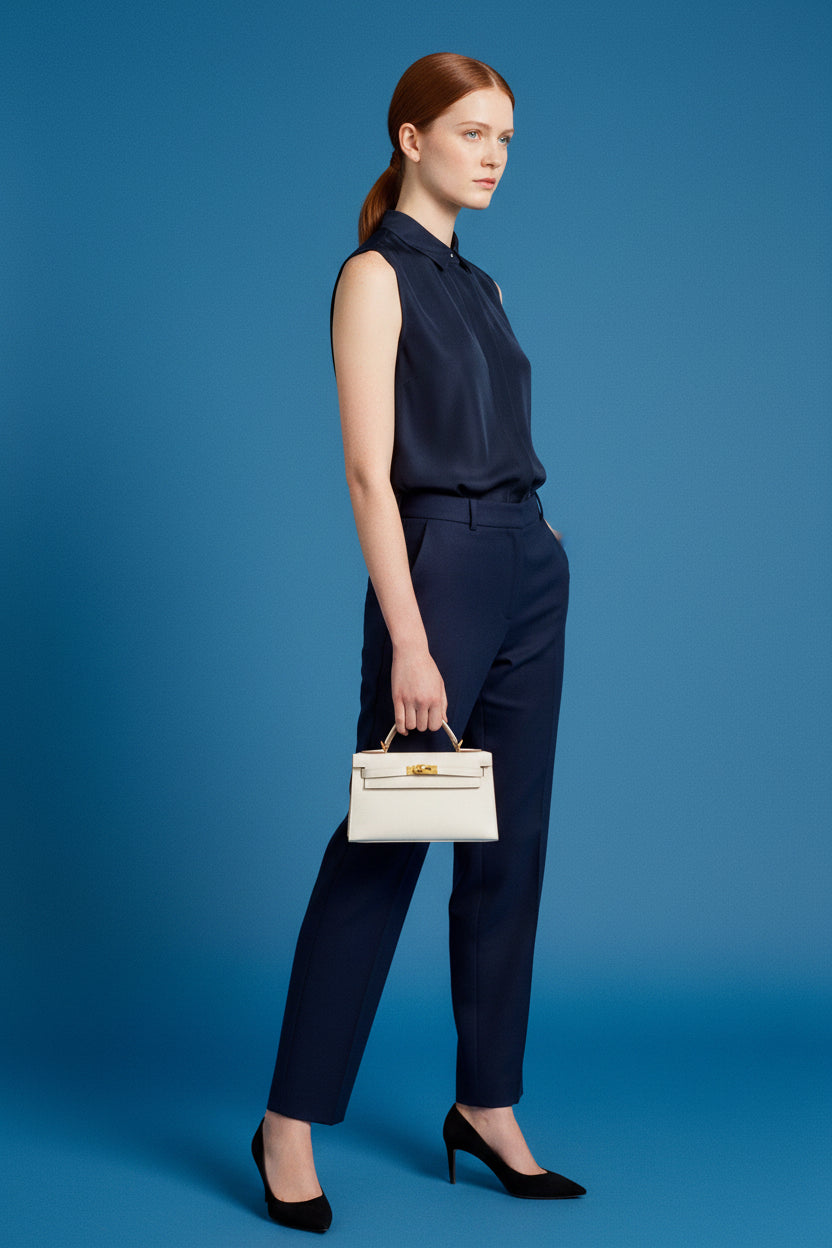 Hermès Kelly Pochette Nata Swift Gold Hardware