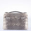 Hermès Kelly Pochette Rare Ombré Lizard Palladium Hardware