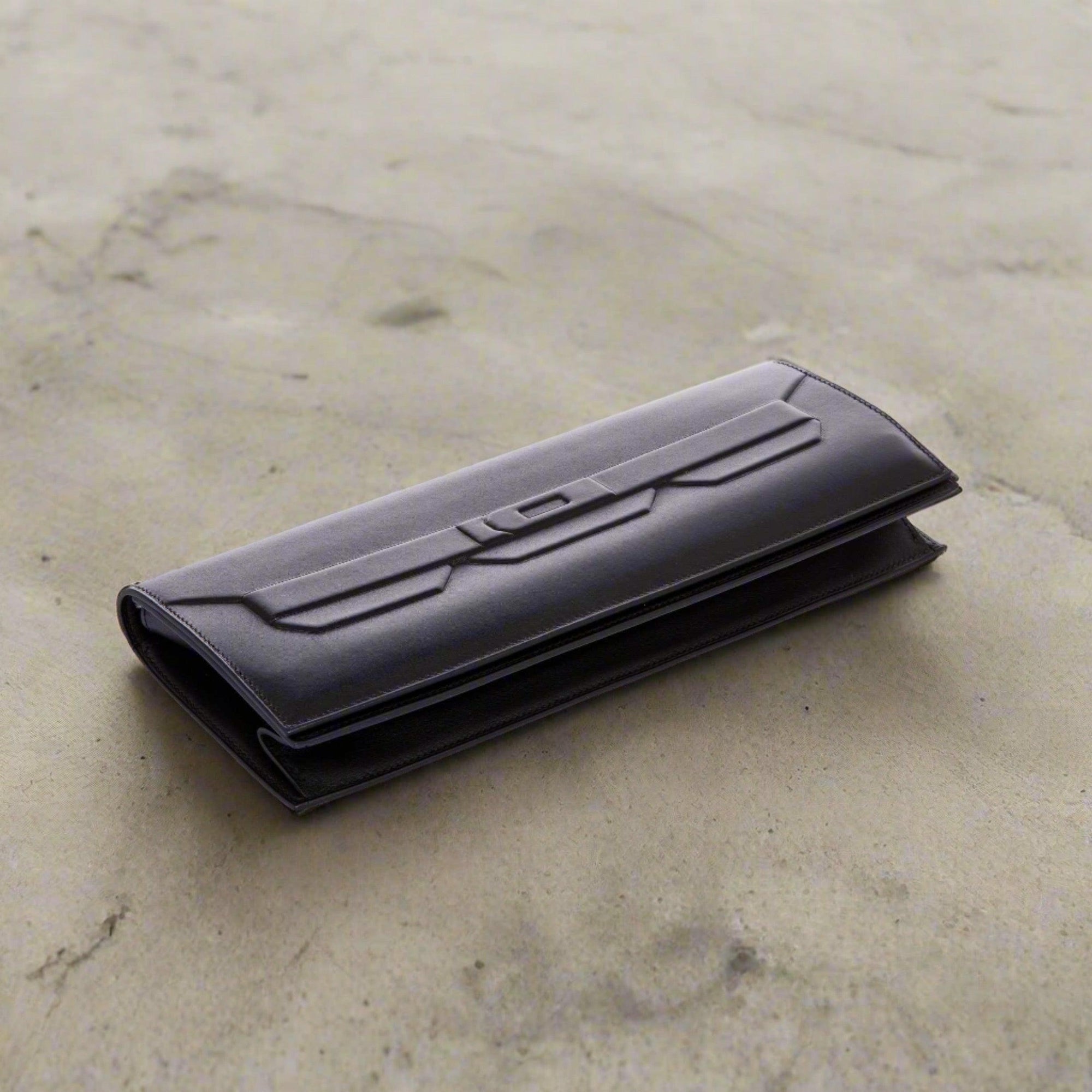 Hermès Long Pochette "Kelly Shadow" Evercalf