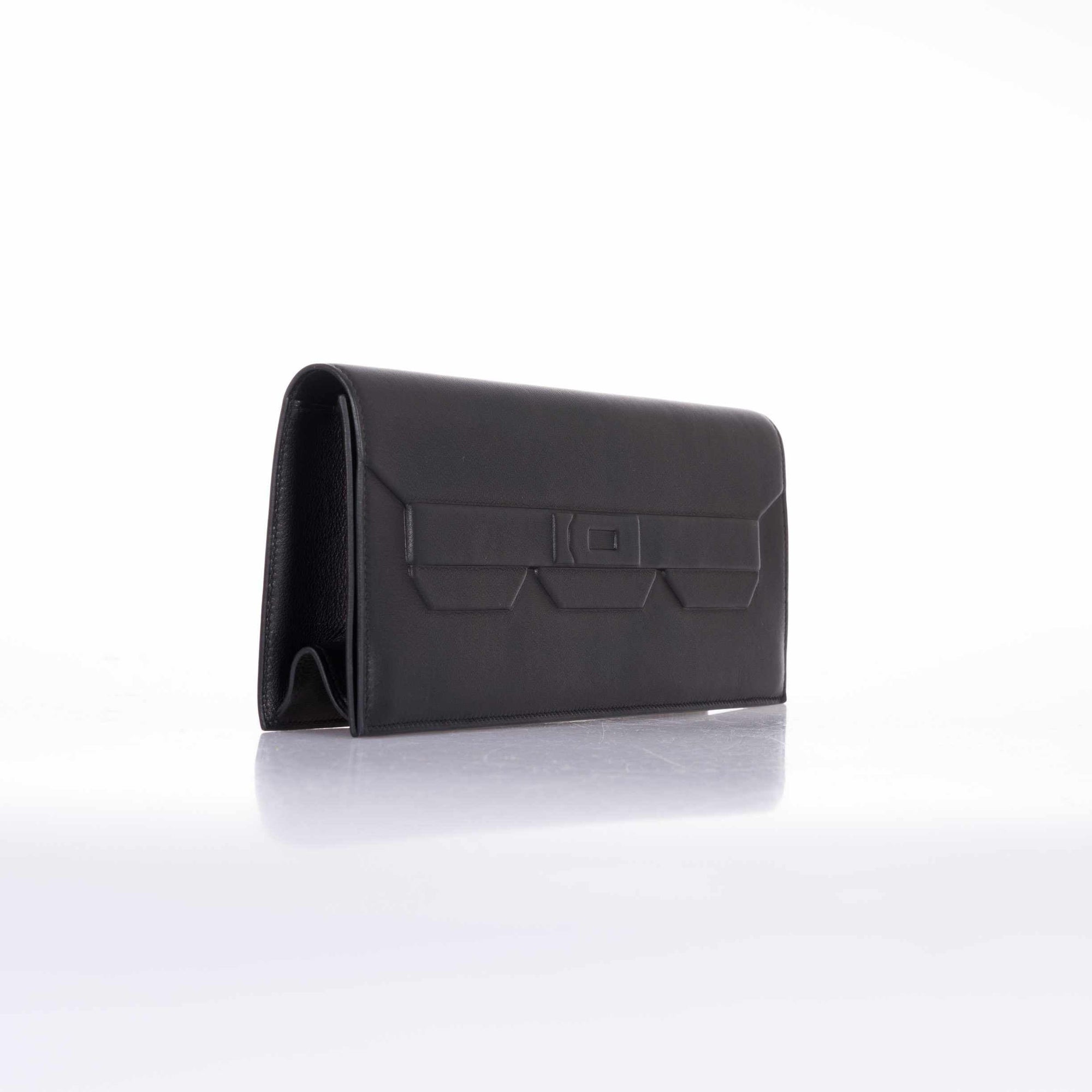 Hermès Long Pochette "Kelly Shadow" Evercalf