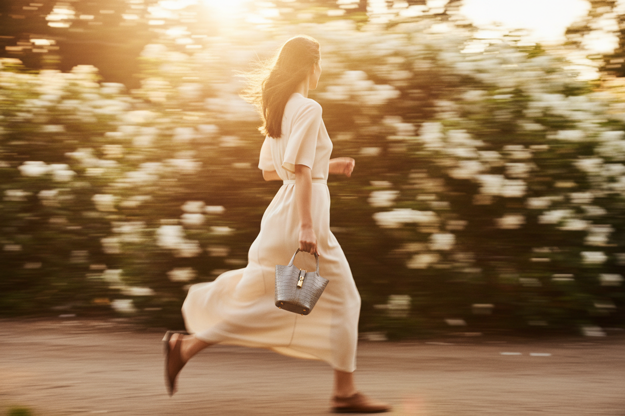 Hermès Micro Picotin Lock 14 Gris Perle Matte Alligator with Gold Hardware