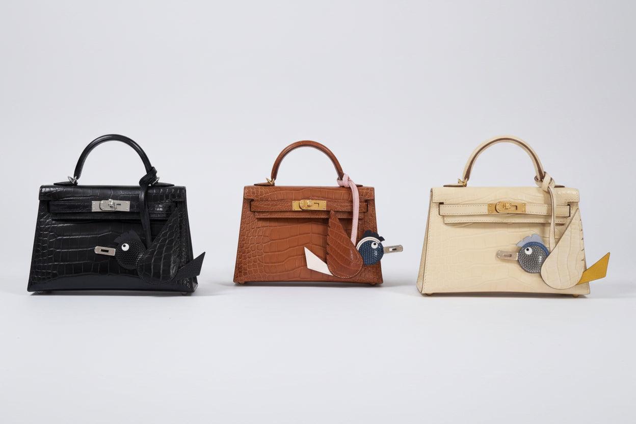 Hermès Mini Kelly 20 II Sellier Gold Matte Alligator Gold Hardware