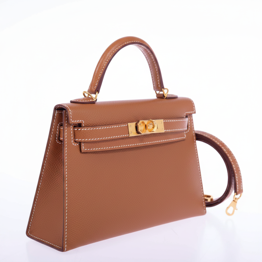 Hermès Mini Kelly II 20 Sellier Gold Epsom Gold Hardware