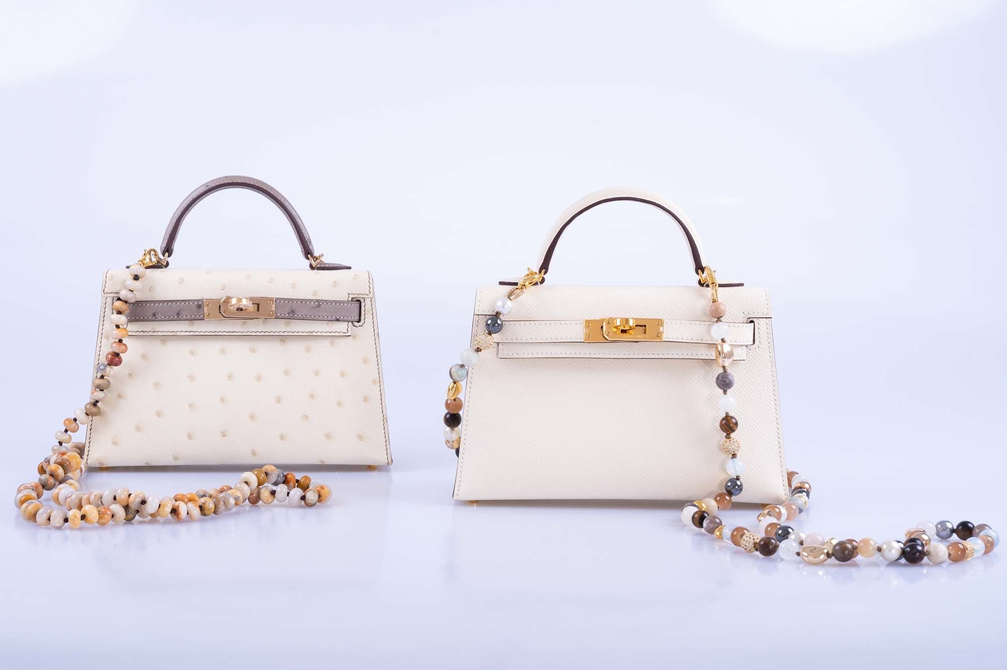 Hermès Mini Kelly II 20 Sellier Nata Epsom Gold Hardware