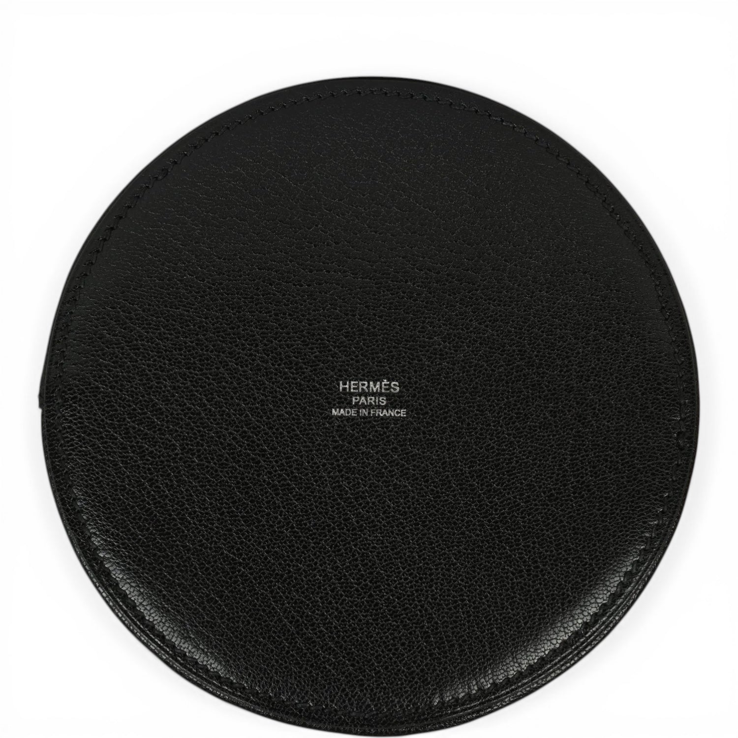Hermès Mini Medor Bucket Noir Chèvre Palladium Hardware