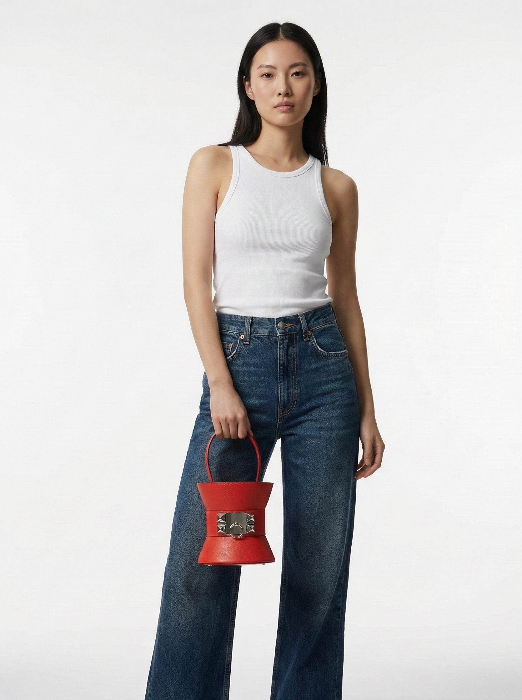 Hermès Mini Medor Capucine Chèvre Palladium Hardware