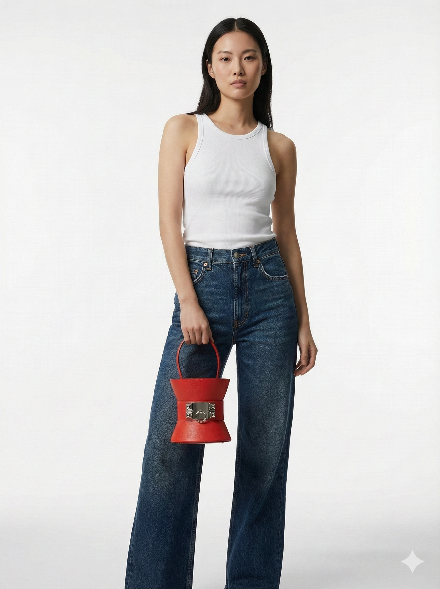 Hermès Mini Medor Capucine Chèvre Palladium Hardware