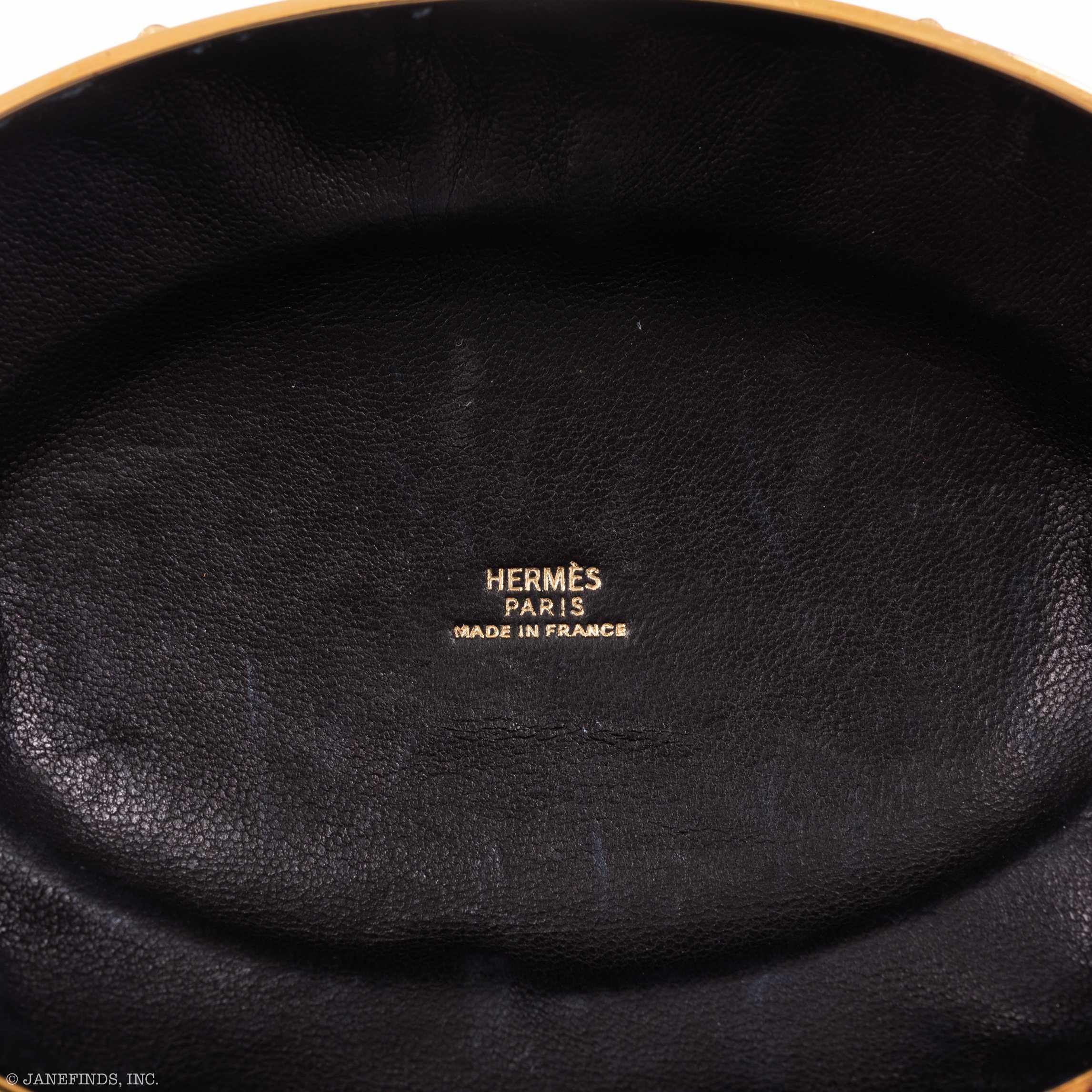 Hermès Oursin Evening Bag Black Doblis Suede Gold Hardware Vintage