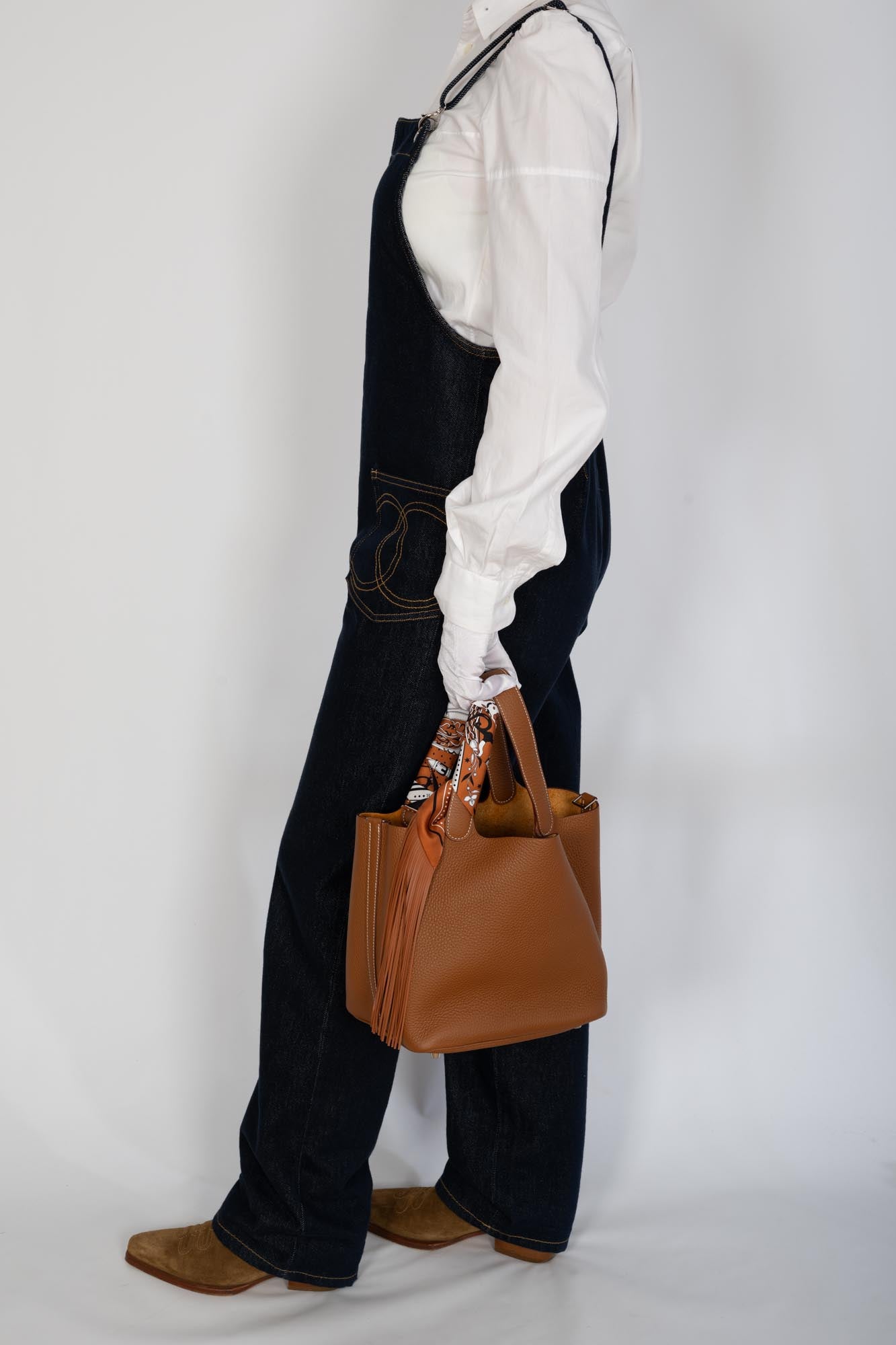 Hermès Picotin Lock 22 Gold Taurillon Clemence with Palladium