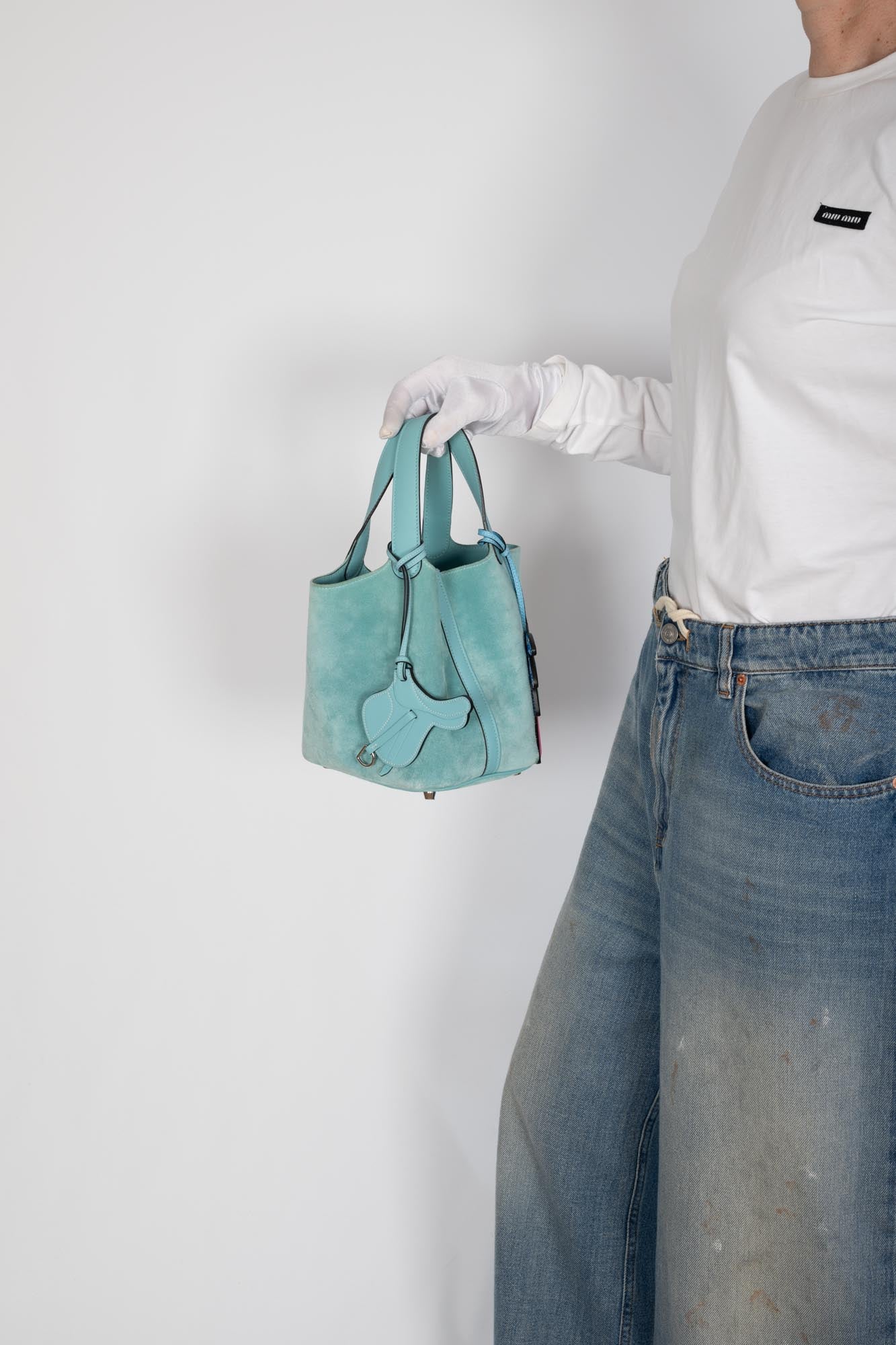 Hermès Picotin Lock Touch 18 PM Bleu Atoll Veau Doblis and Swift