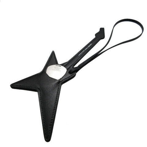 Hermès Rock Guitar Bag Charm Noir Bleu Craie Palladium