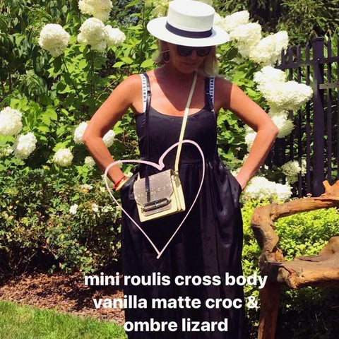 Hermès Roulis Mini Ombre Vanille Lazard Natura Alligator Missi Mat Palladium Hardware