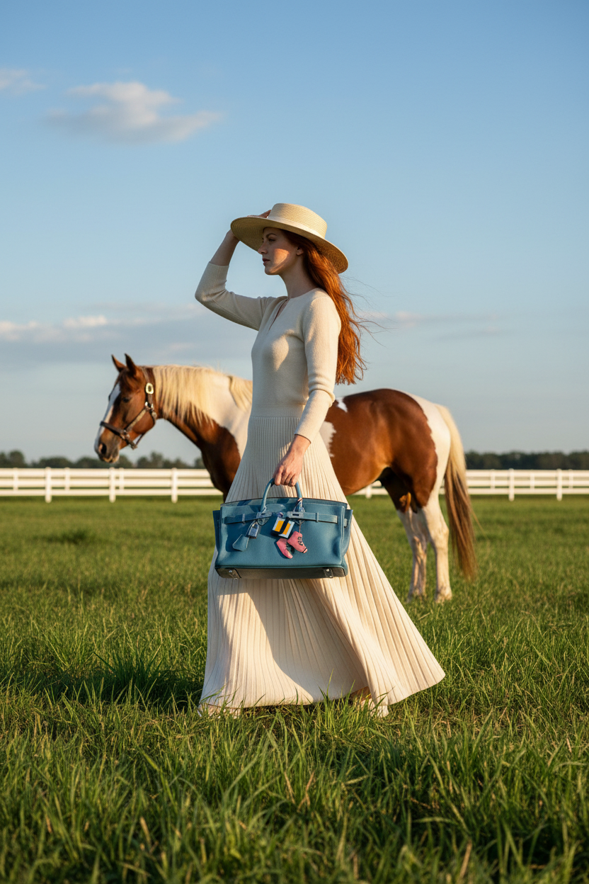 Hermès Shoulder Birkin 42 JPG Bleu Jean Togo Palladium Hardware