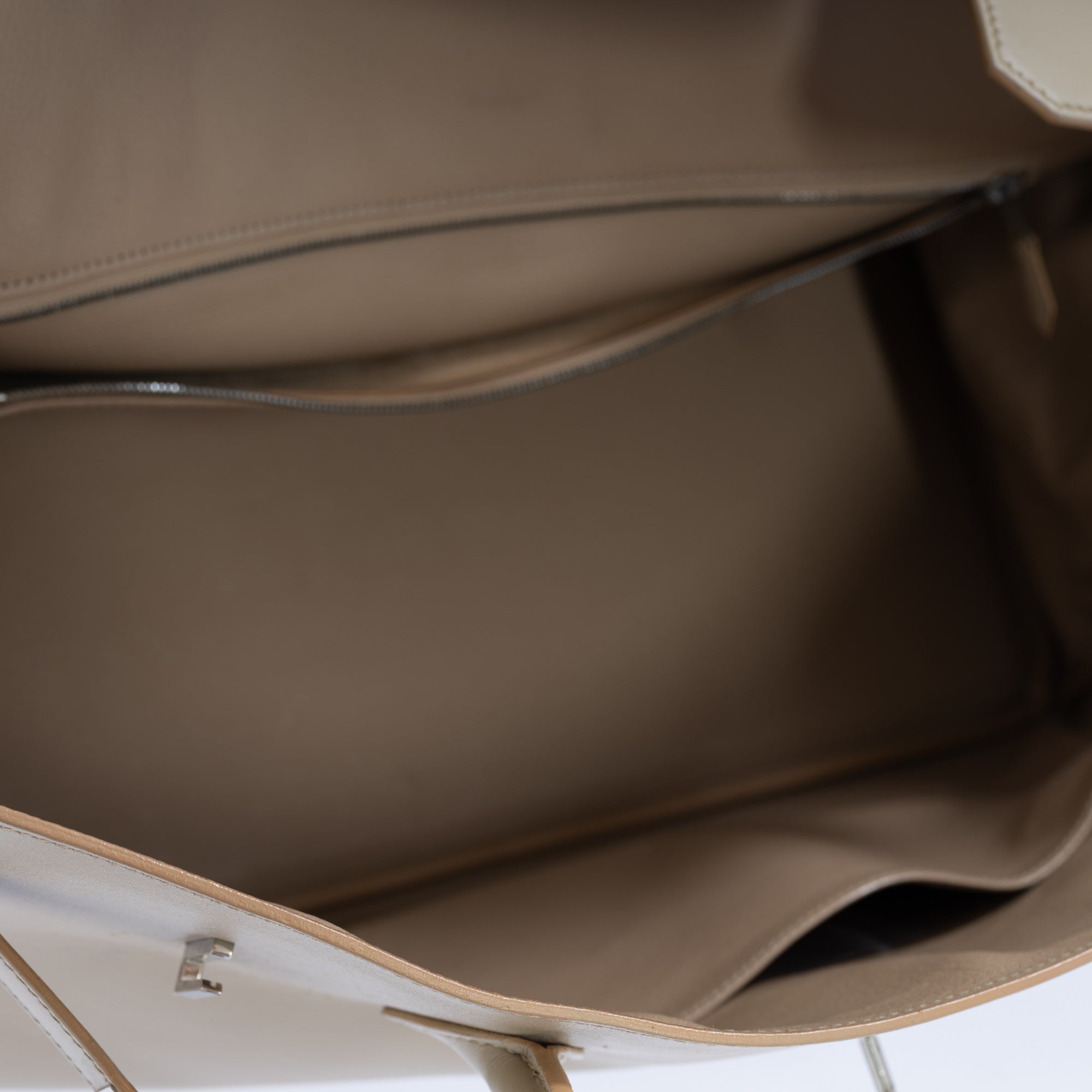 Hermès Shoulder Birkin 45 Sable Smooth Calfskin Palladium Hardware