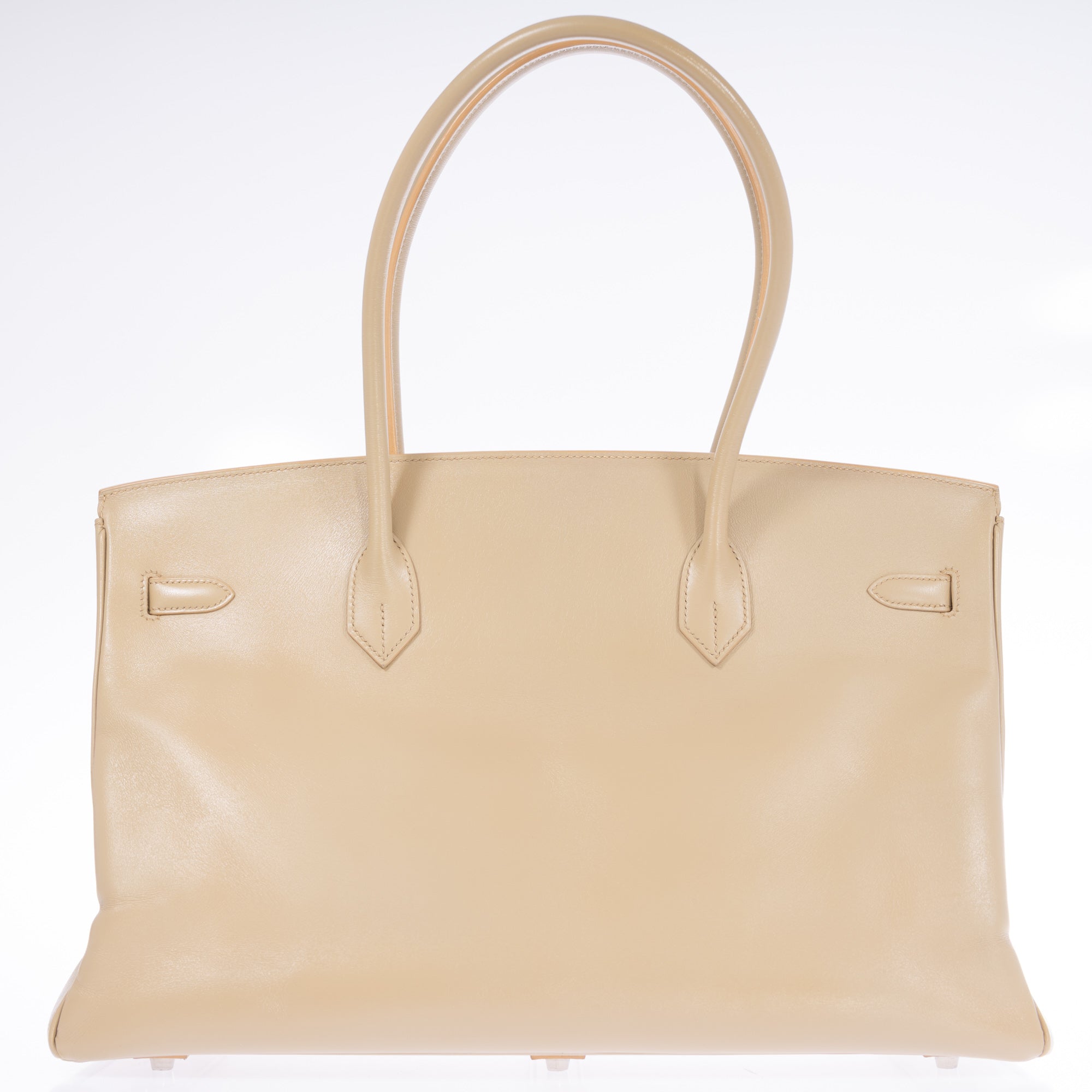 Hermès Shoulder Birkin 45 Sable Smooth Calfskin Palladium Hardware