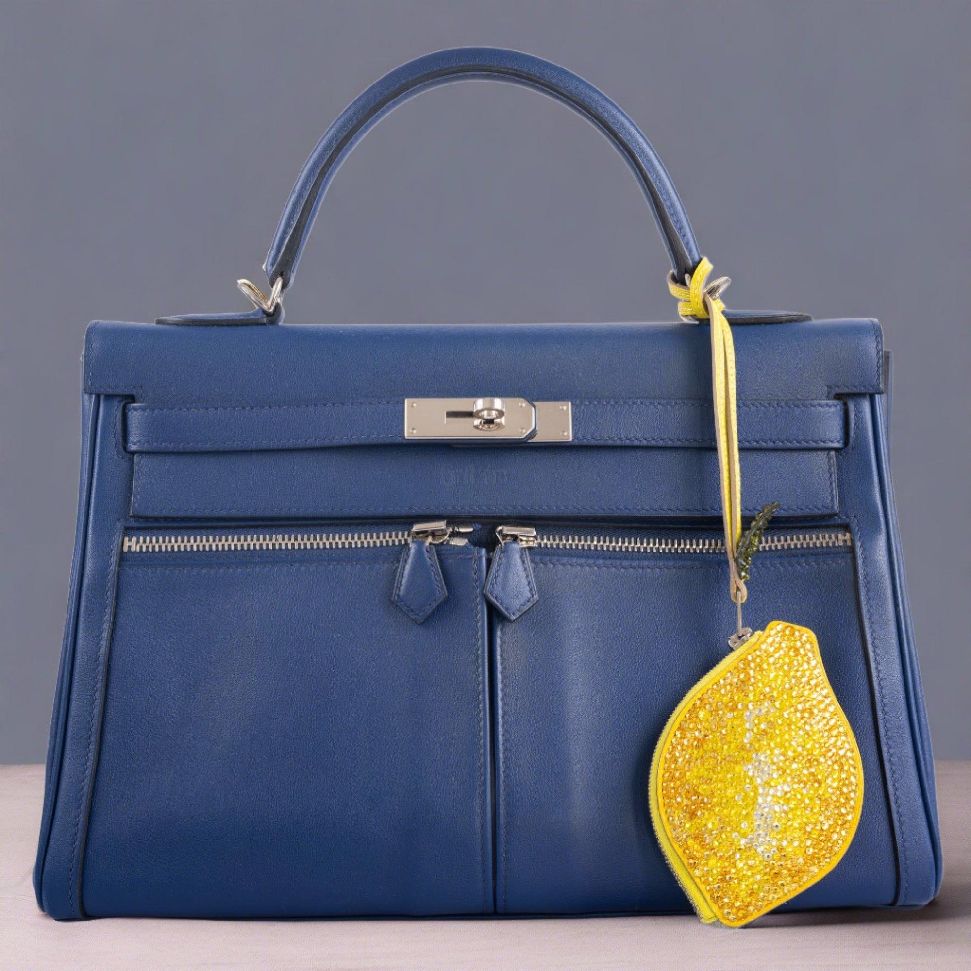 Hermès Tutti Frutti Lemon Porte-Monnaie Coin Purse JaneFinds