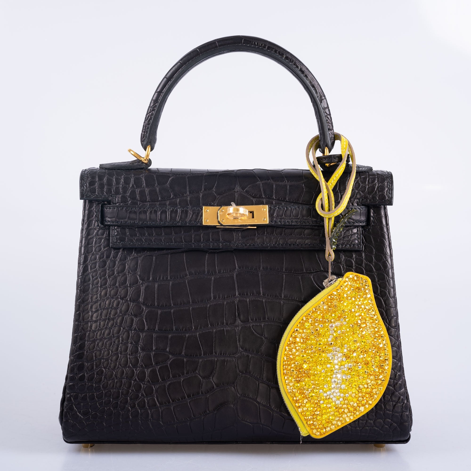 Hermès Tutti Frutti Lemon Porte-Monnaie Coin Purse JaneFinds