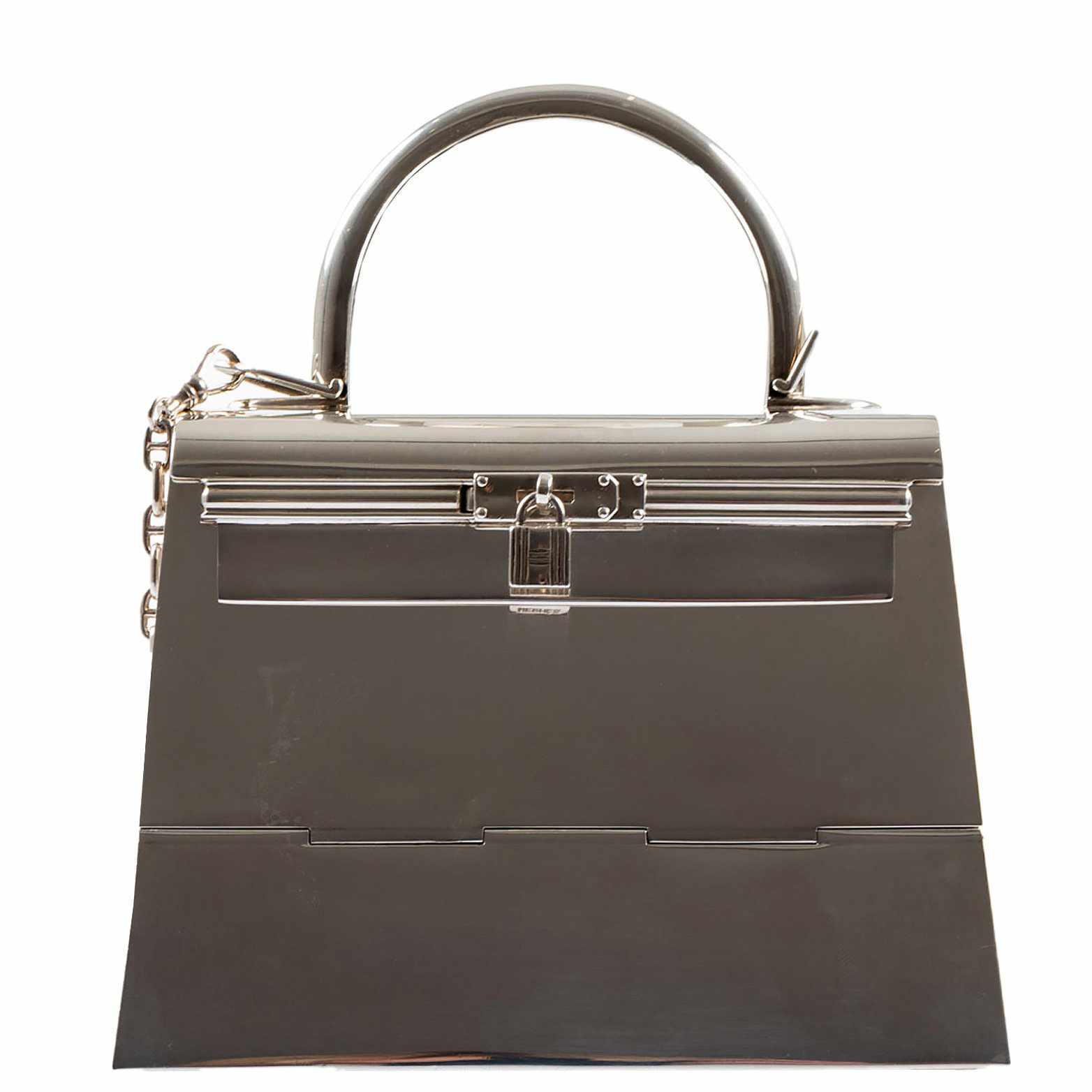 Hermes 2025 silver bag