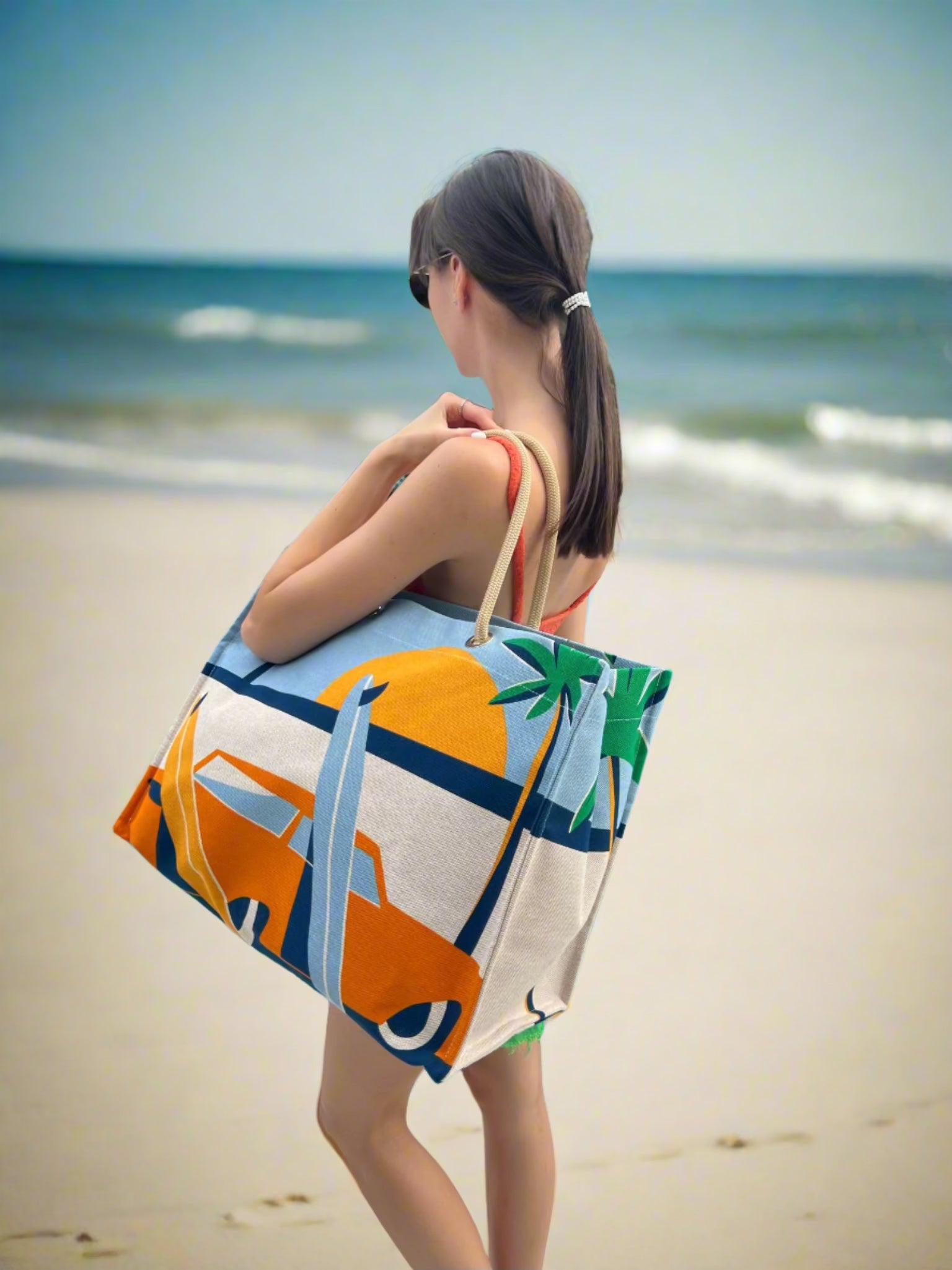 Hermès Wave Beach Tote Bag