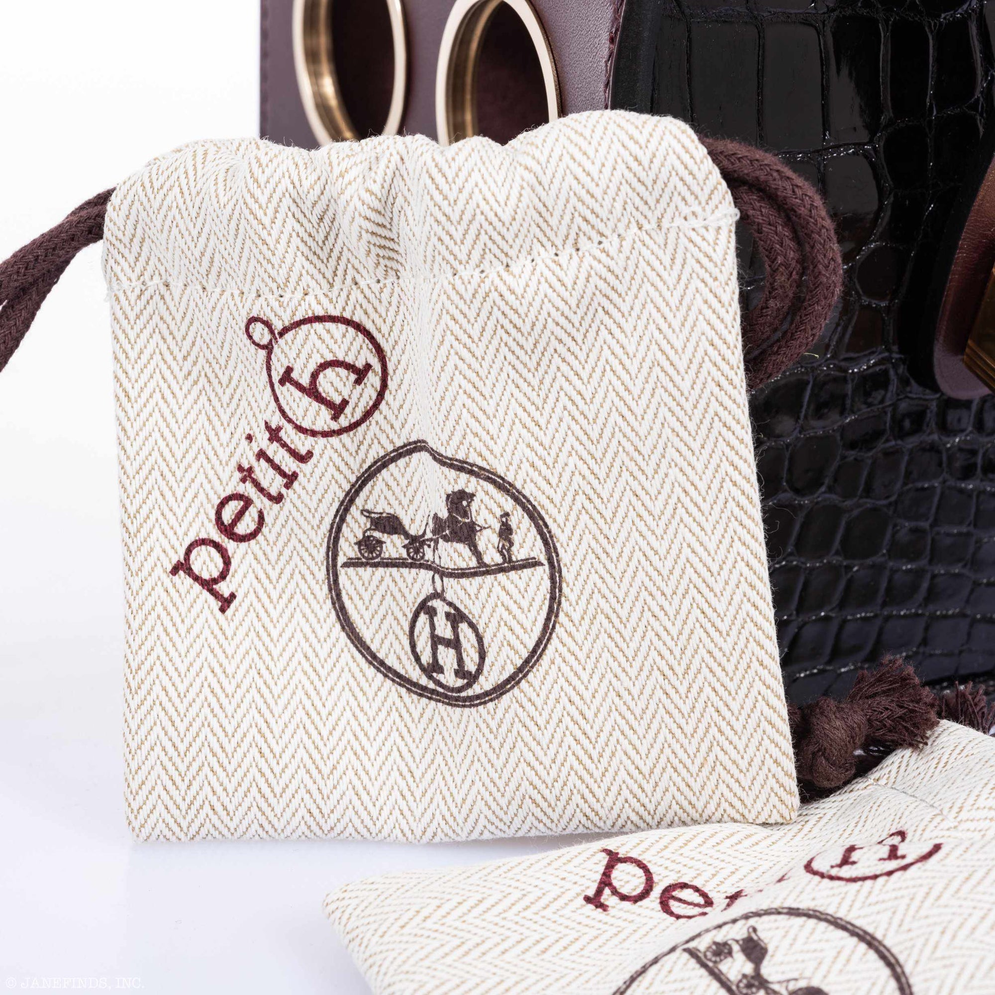 Hermès petit h Robot Buddy Bag Multicolor Vache Hunter and Porosus Crocodile Gold Hardware
