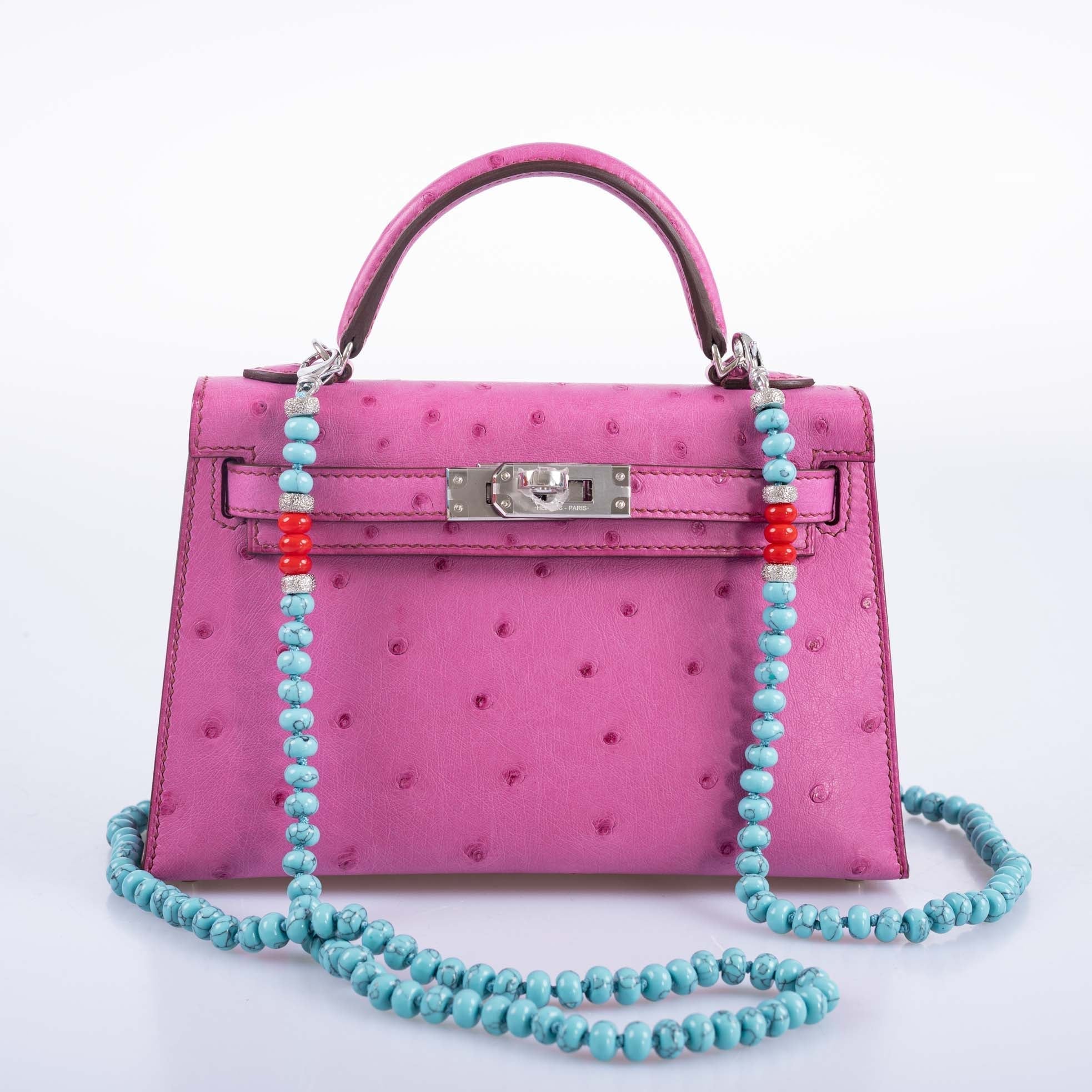 JaneFinds Beaded Semi-Precious Stone Crossbody Chain