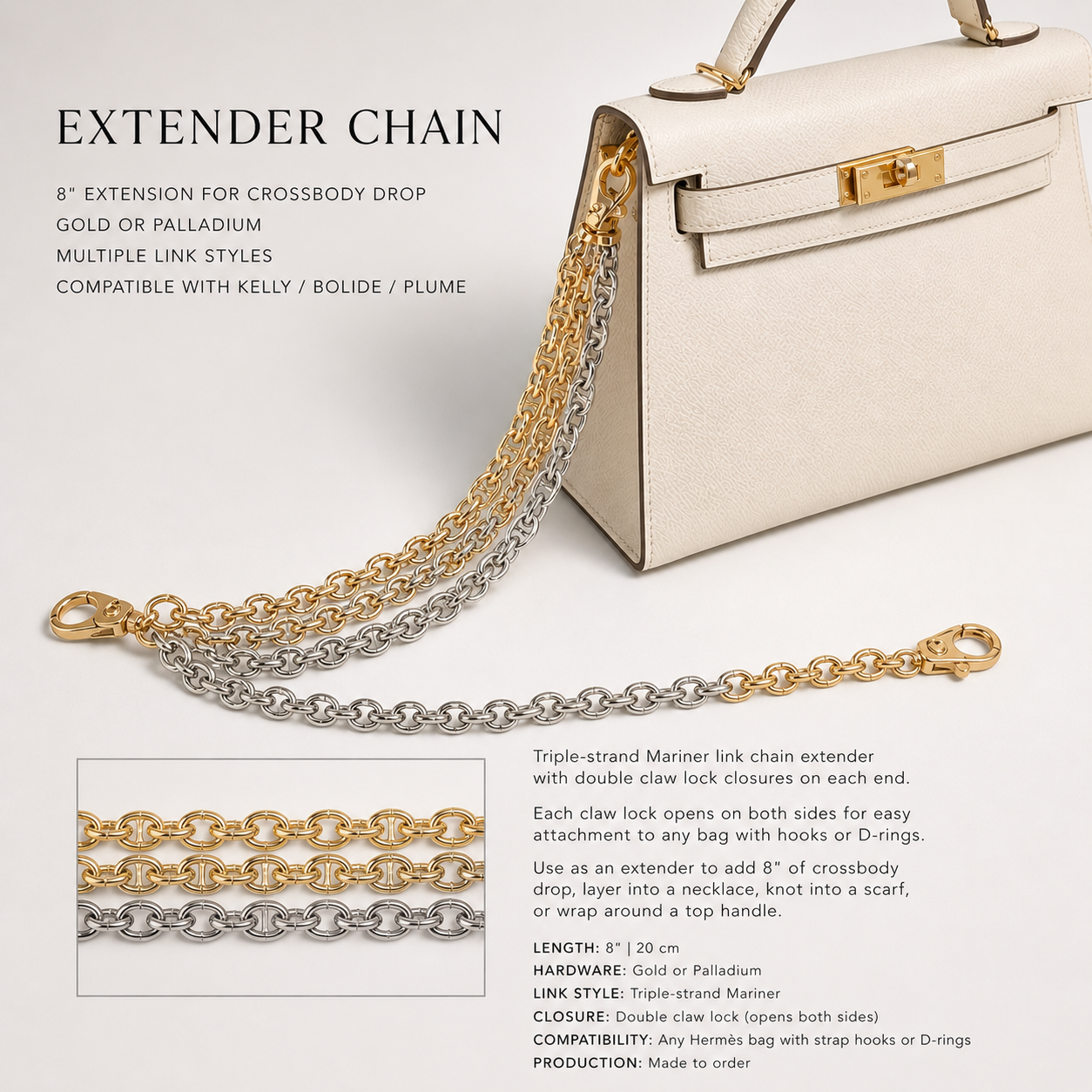 JaneFinds Convertible Triple Mariner Extender