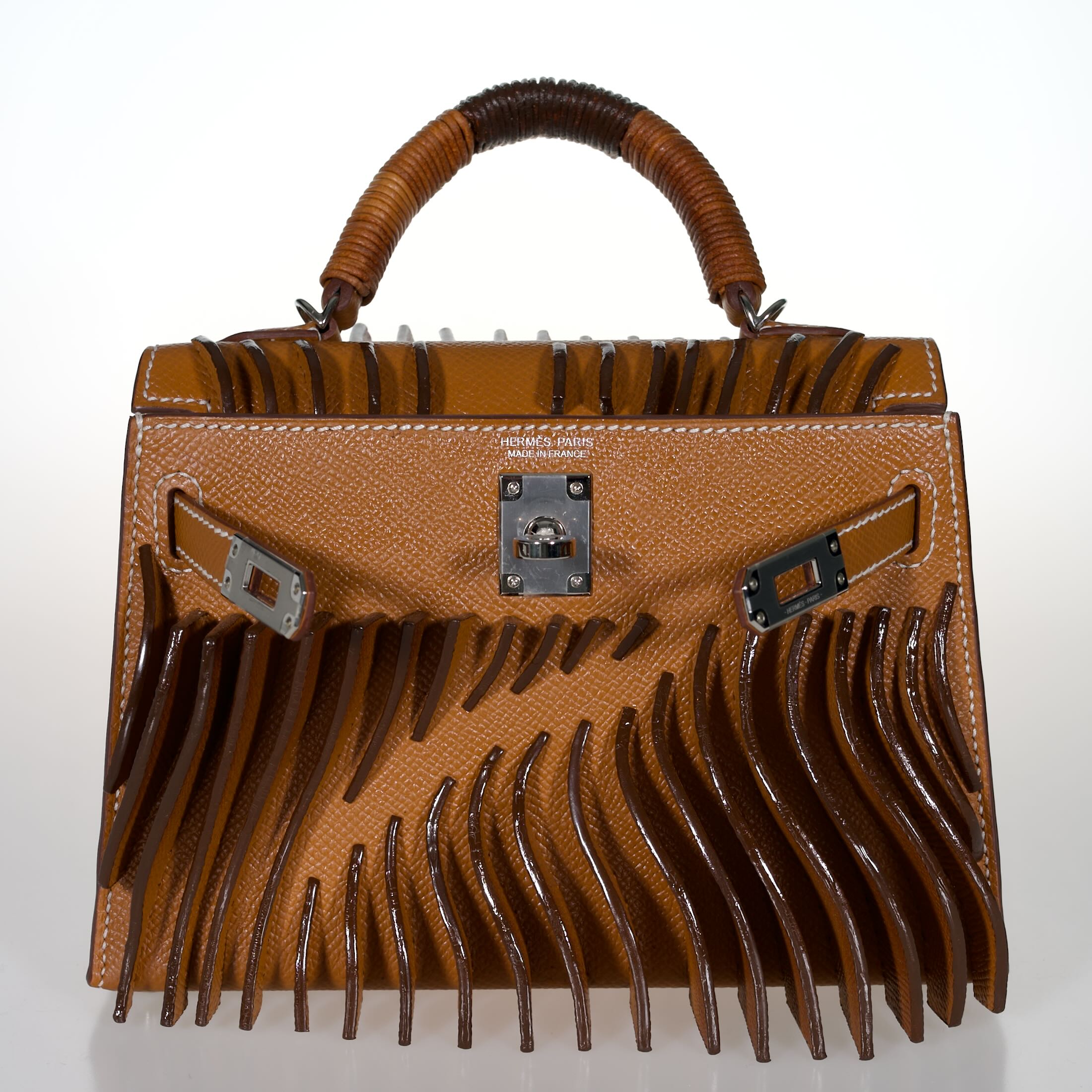 OUR TINY STORE 金子　パリテキサス　ブラウン Jay Ahr “Relief” Act I Hermès Mini Kelly II Gold with Palladium