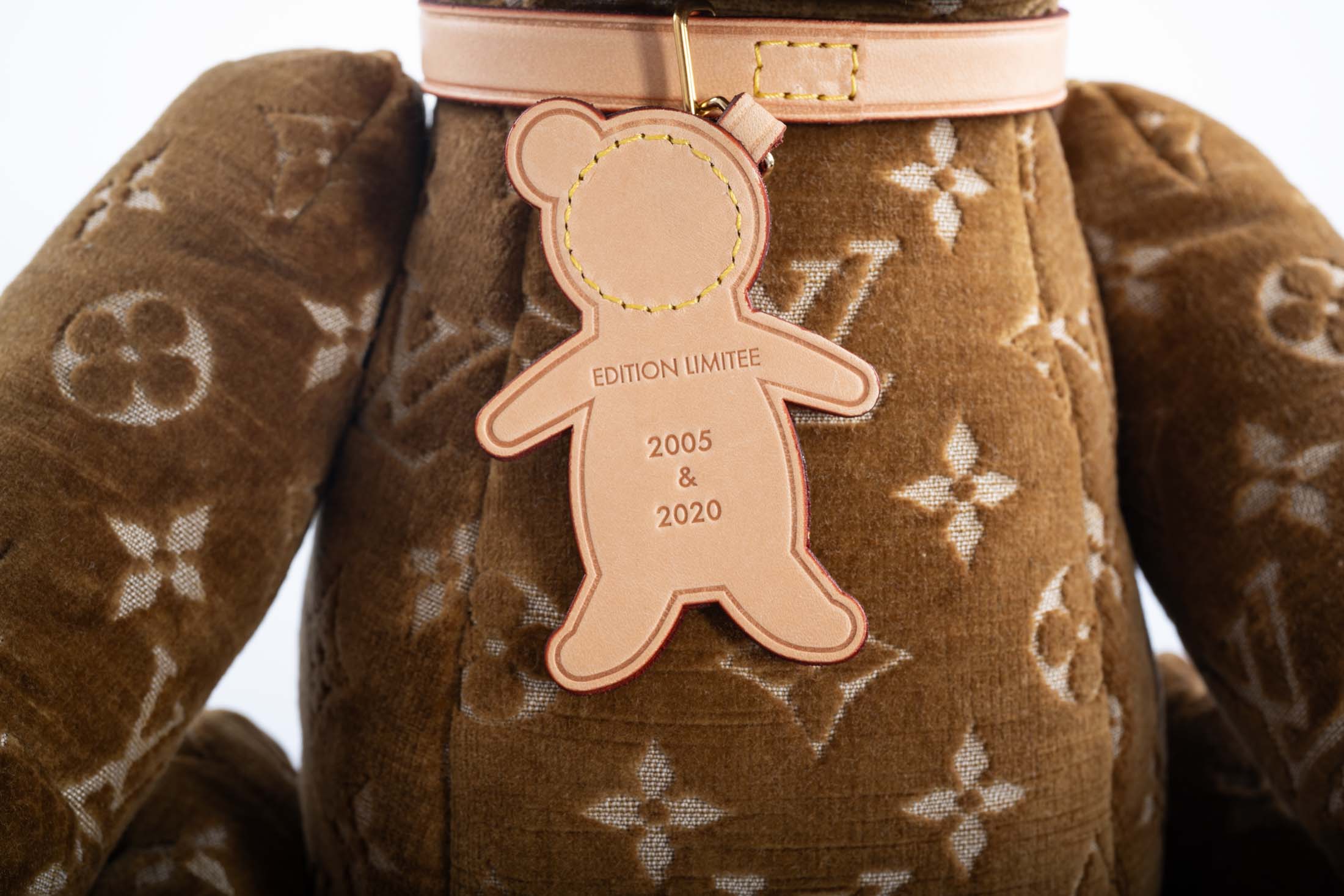 Limited Edition Louis Vuitton Monogram Doudou Teddy Bear | JANEFINDS