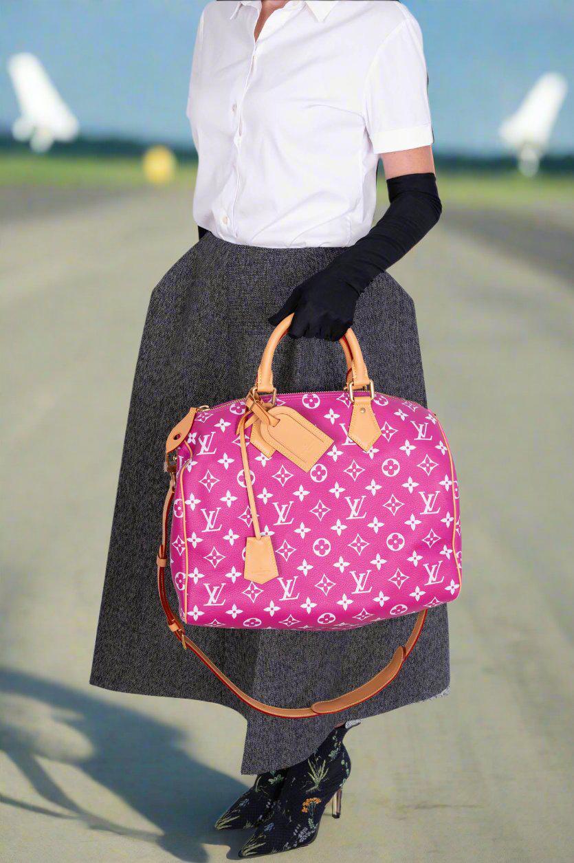 Louis Vuitton Speedy P9 Bandoulière 40 Pink Agate