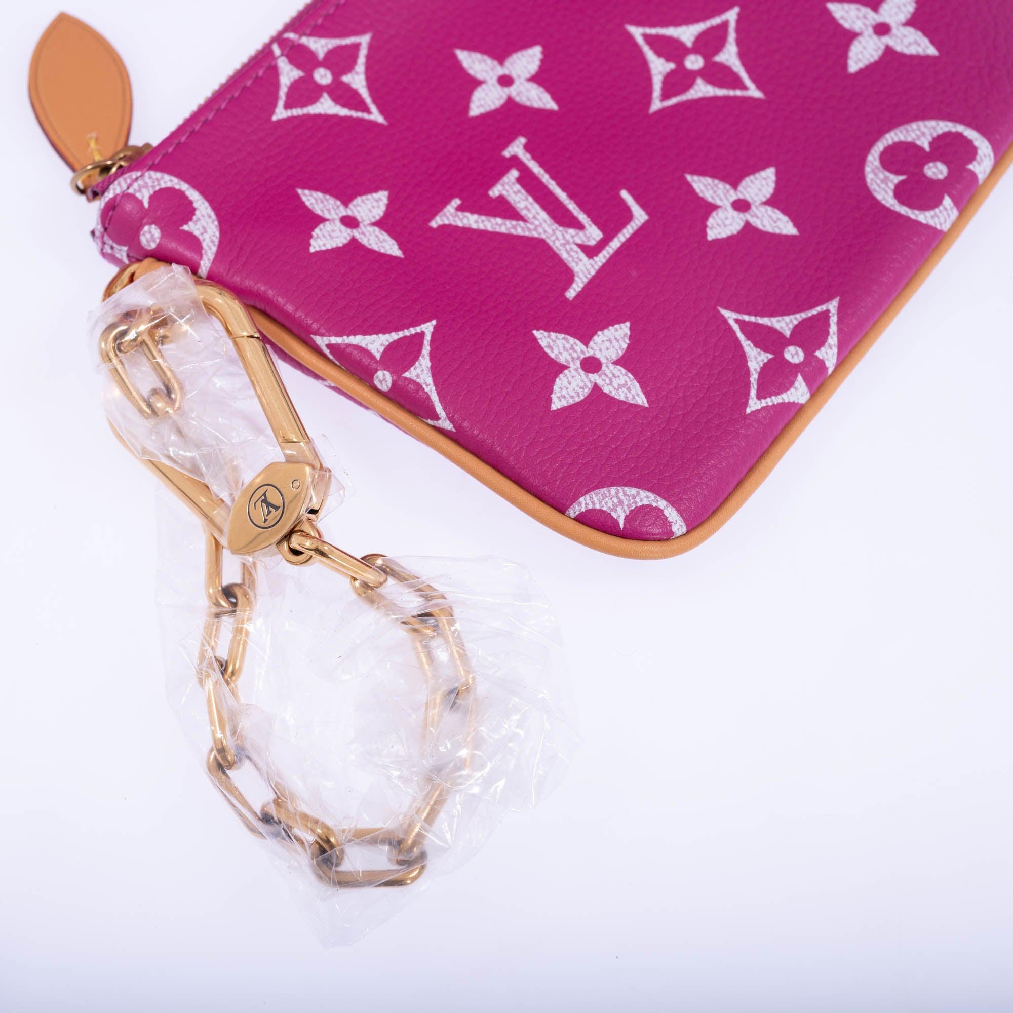 Louis Vuitton Speedy P9 Bandoulière 40 Pink Agate Monogram Leather