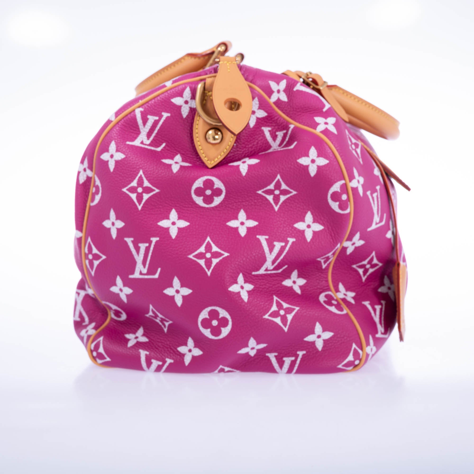 Louis Vuitton Speedy P9 Bandoulière 40 Pink Agate Monogram Leather