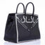 Vintage Hermès Shadow Birkin 35 Black JPG Evercalf Leather "Inverse Shadow"