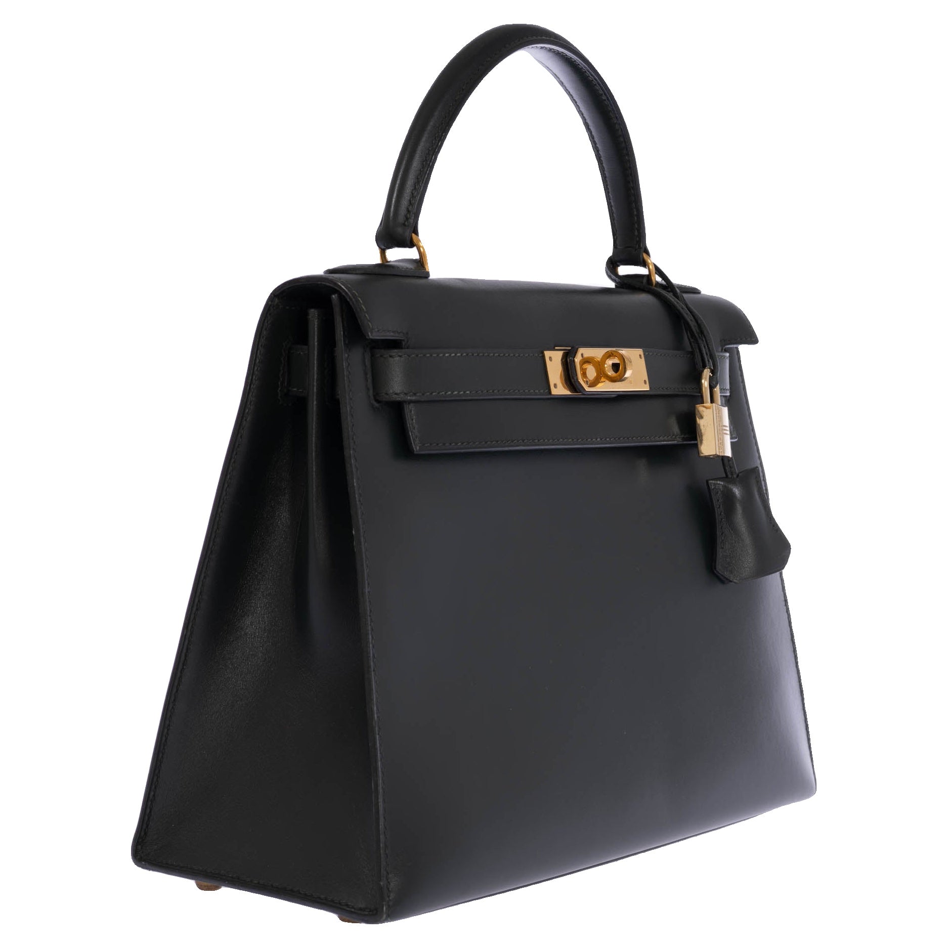 Hermès Kelly 28 Sellier Vert Anglais Box Calf Gold Hardware