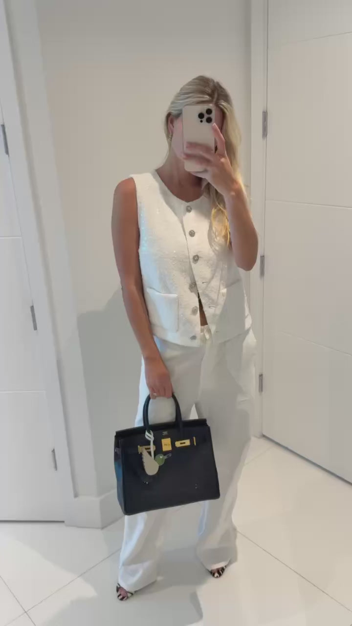 Hermès Birkin 30 Black Ostrich Rose Gold Hardware