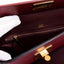 Hermès 24/24 29 Bordeaux & Rouge H Swift & Togo Gold Hardware