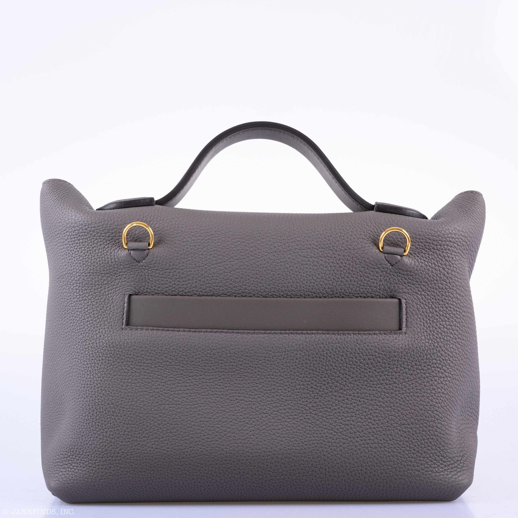 Hermès 24/24 29 Étain Swift and Togo Gold Hardware