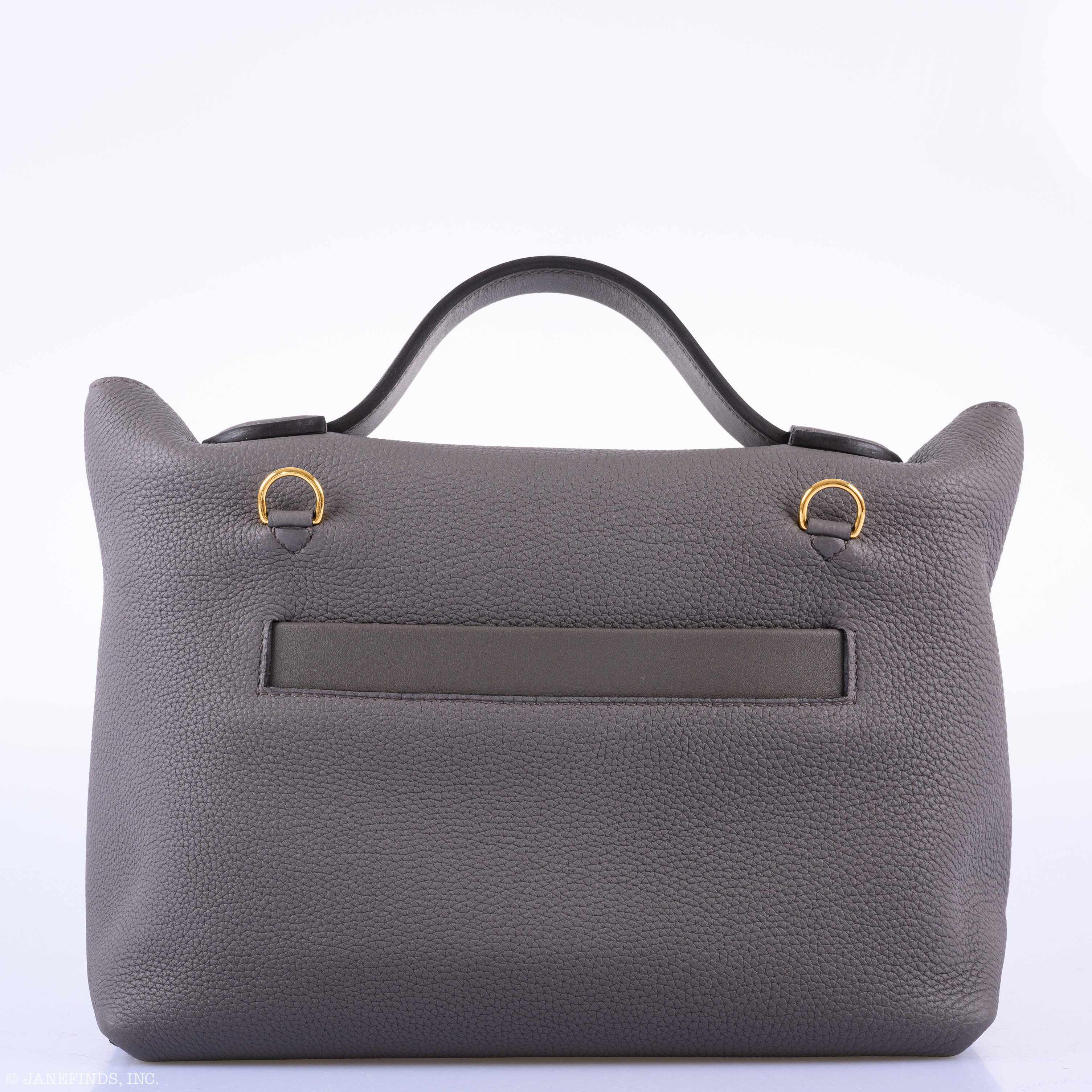 Hermès 24/24 29 Étain Swift and Togo Gold Hardware