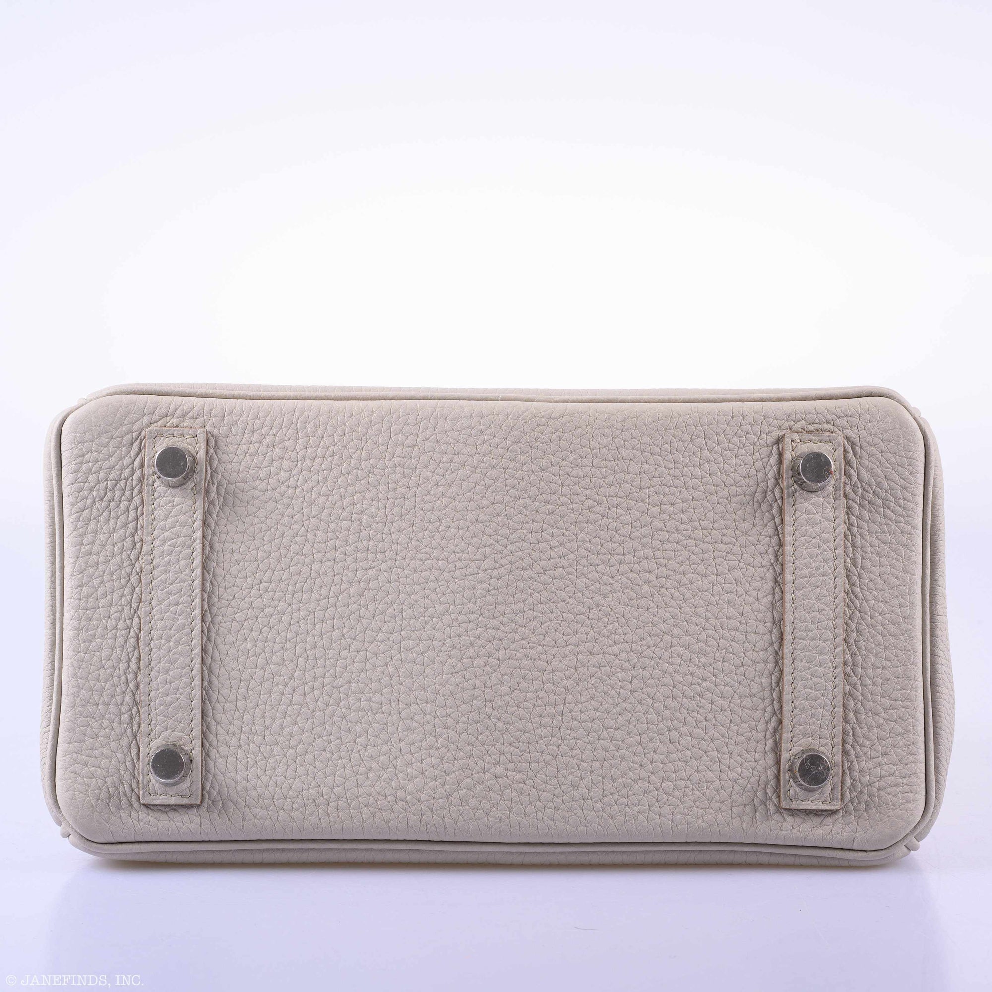 Hermès Birkin 25 Beton Togo Palladium Hardware