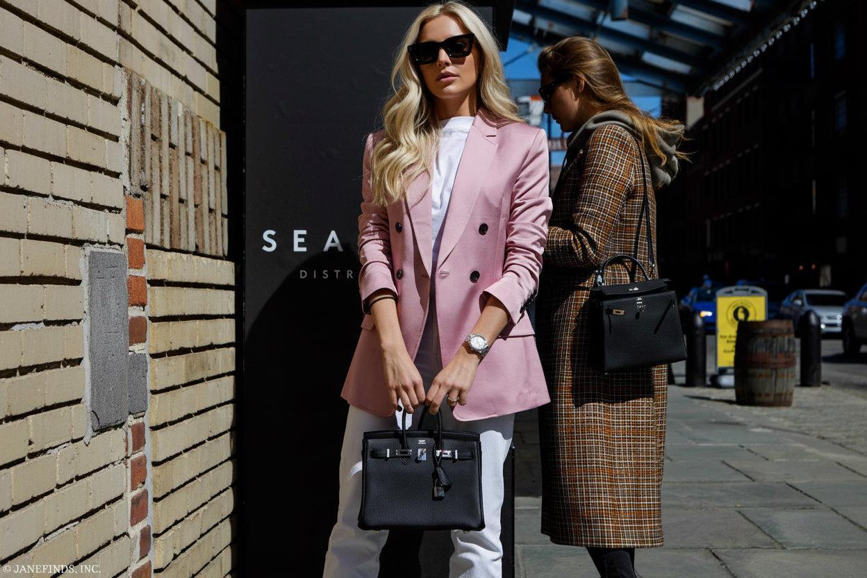 Hermès Birkin 25 Black Togo Palladium Hardware