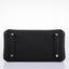 Hermès Birkin 25 Black Togo with Palladium Hardware - 2021, Z