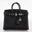 Hermès Birkin 25 Black Togo with Palladium Hardware - 2021, Z
