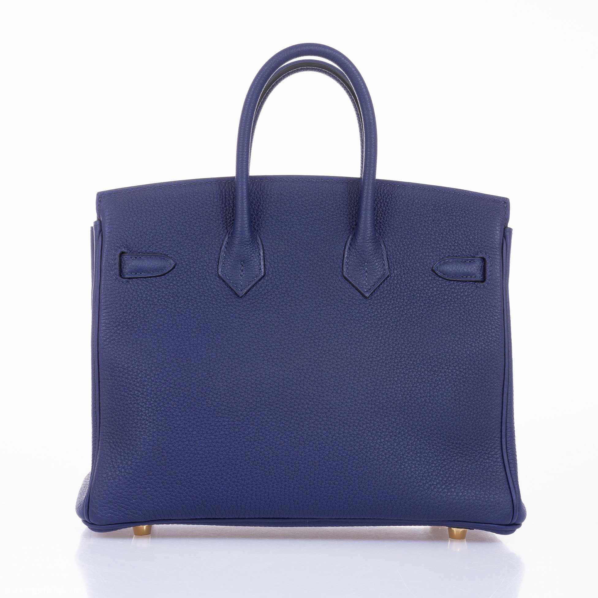 Hermès Birkin 25 Blue Encre (Ink) Togo Gold Hardware