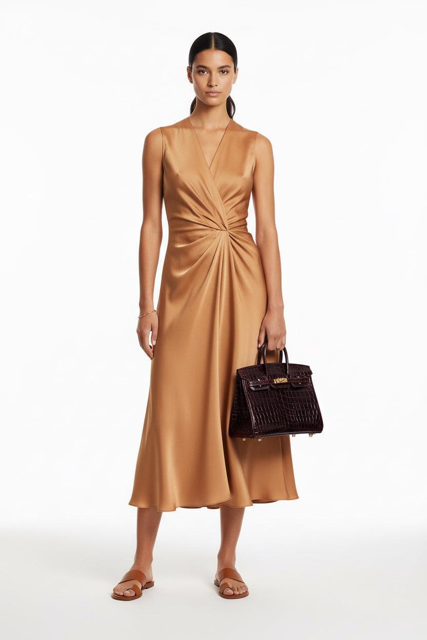 Hermès Birkin 25 Bordeaux Shiny Niloticus Crocodile with Gold Hardware