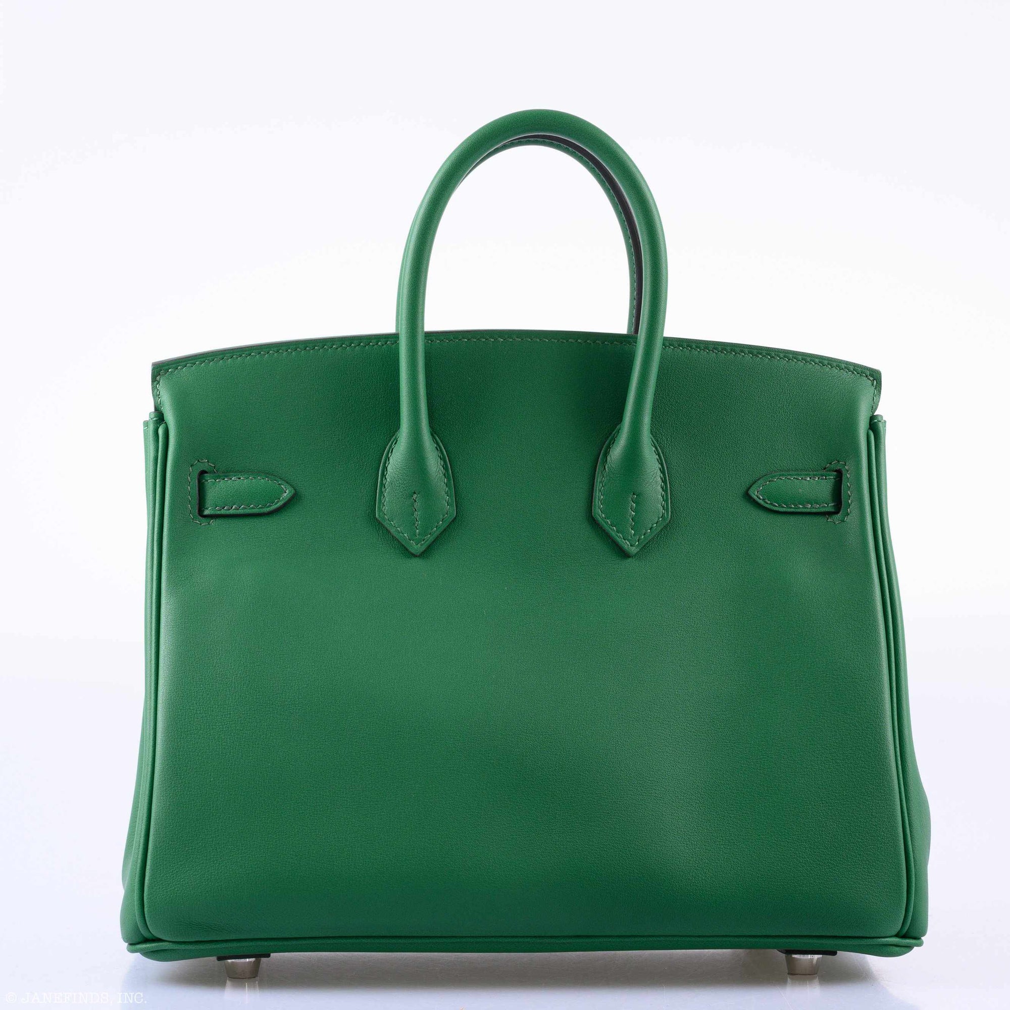 Hermès Birkin 25 Cactus Swift Leather Palladium Hardware