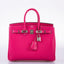 Hermès Birkin 25 Candy Collection Rose Tyrien Epsom Palladium Hardware - Q, Square